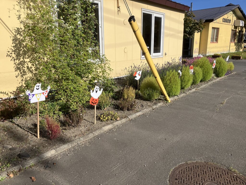 秋の朝、寒さと笑いと…ハロウィンのはじまり🍂👻
