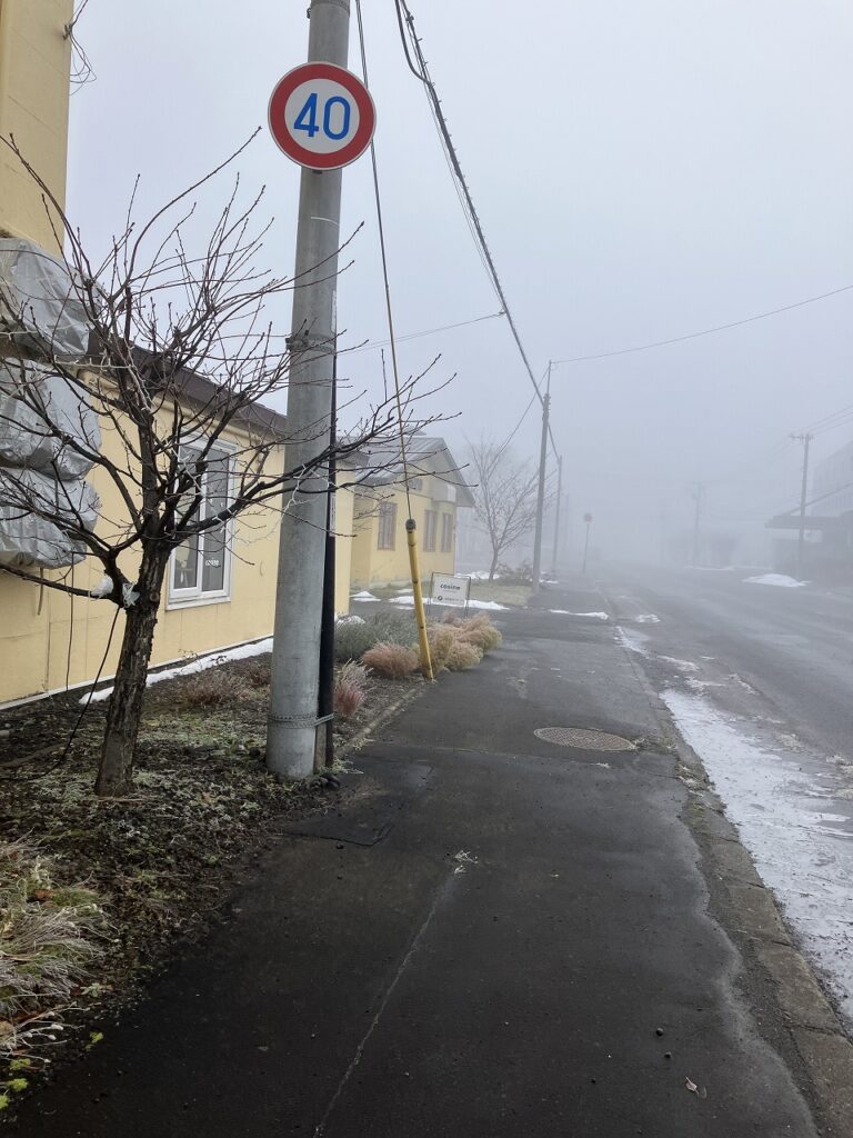 「朝靄の中から始まる、しずかな冬の一日 ❄️」
